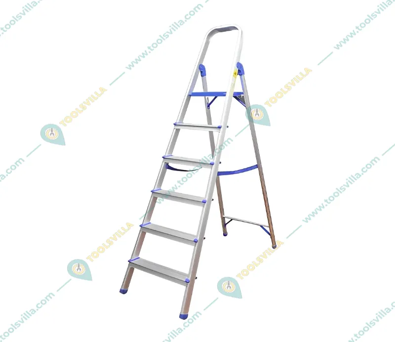Premium Quality Aluminium Pro 5 Step and 1 Platfrom Ladder With 5 Years Warranty