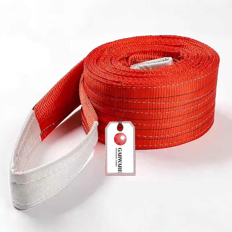 Garware 5 Ton 3 Meter Double Layer Polyester Web Sling, 125 mm Width