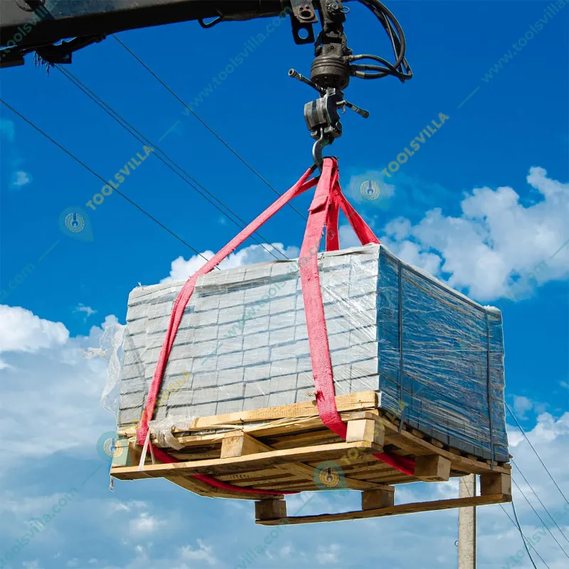 Garware 5 Ton 3 Meter Double Layer Polyester Web Sling, 125 mm Width