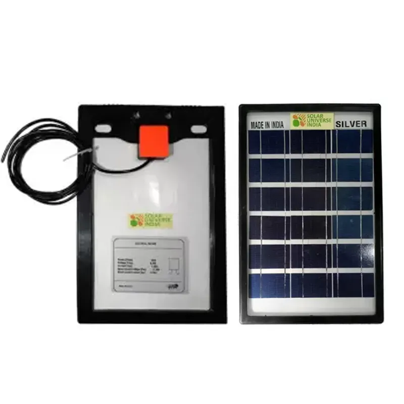 Solar Universe India 5W, 6V Polycrystalline Solar Panel with 2m Wire
