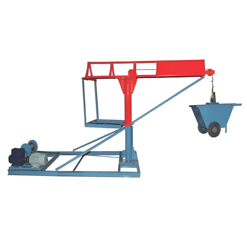 Heavy Duty 600 Kg Load Capacity 360° Monkey Hoist With 30 Meter Lifting Height & Three Phase 7.5 HP Crompton Motor