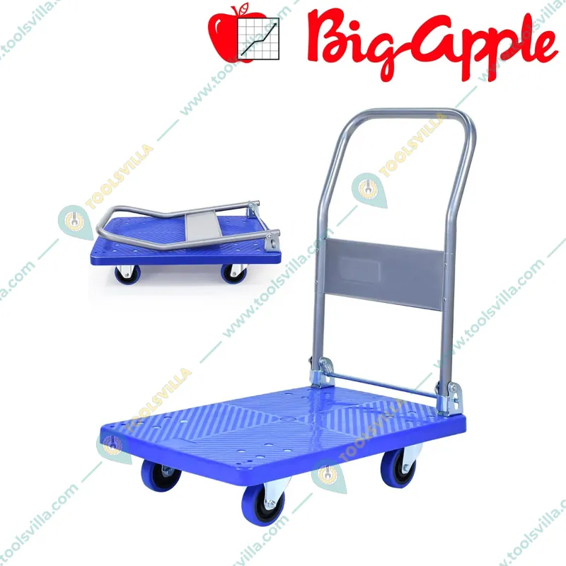 Big Apple 600 Kg Load Capacity 105 x 63 cm Platform Trolley (TRL-SPH-PL-600)
