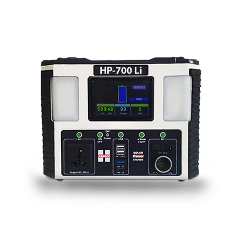 HPM 600 VA Solar Power Station with In-built Lithium Battery, 1 Year Warranty (HP-700Li)