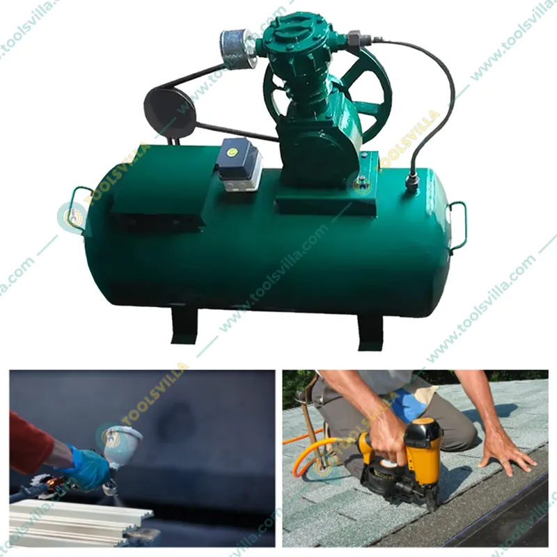 Gagan 60 L Single Stage Single Cylinder Air Compressor Without Motor