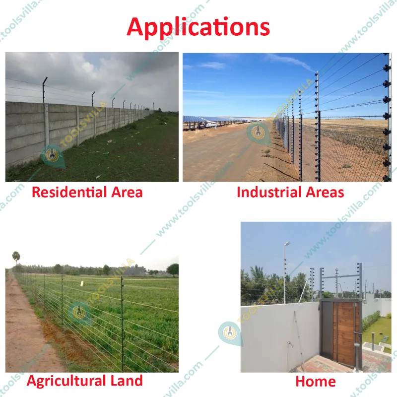 Careway 15 KV Solar Zatka Machine to Cover 60 Acre Area for Agricultural Purpose