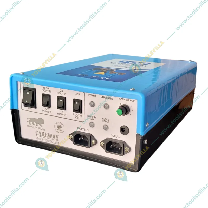 Careway 15 KV Solar Zatka Machine to Cover 60 Acre Area for Agricultural Purpose