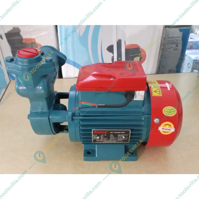 Dharani (Mini Mastron 100) 1HP 1Ph Self Priming Monoblock Pump, Copper Winding, 3750LPM, 48M Max. Head (1 Year Warranty)