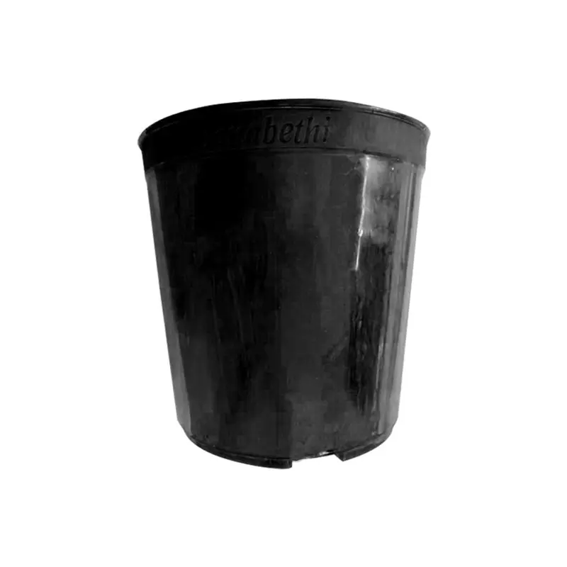6.5 Inch Plastic Round Nursery Flower Pot for Garden 