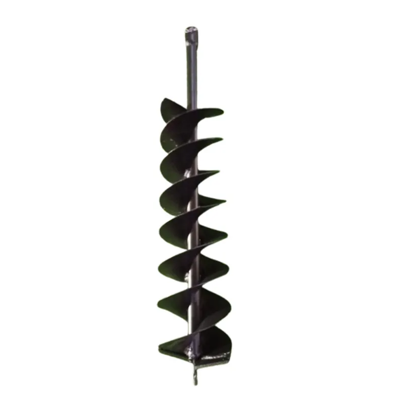 Heavy Duty 6 inch Double Spiral Drill Bit For Earth Auger/ Post Hole Digger Machine