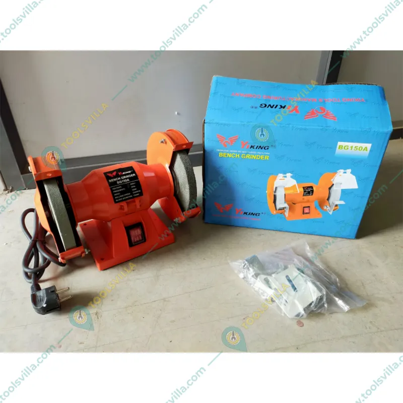 Heavy Duty 150 mm (6 inch) 150 Watt Bench Grinder Machine for Tools Sharpening, 2950 RPM