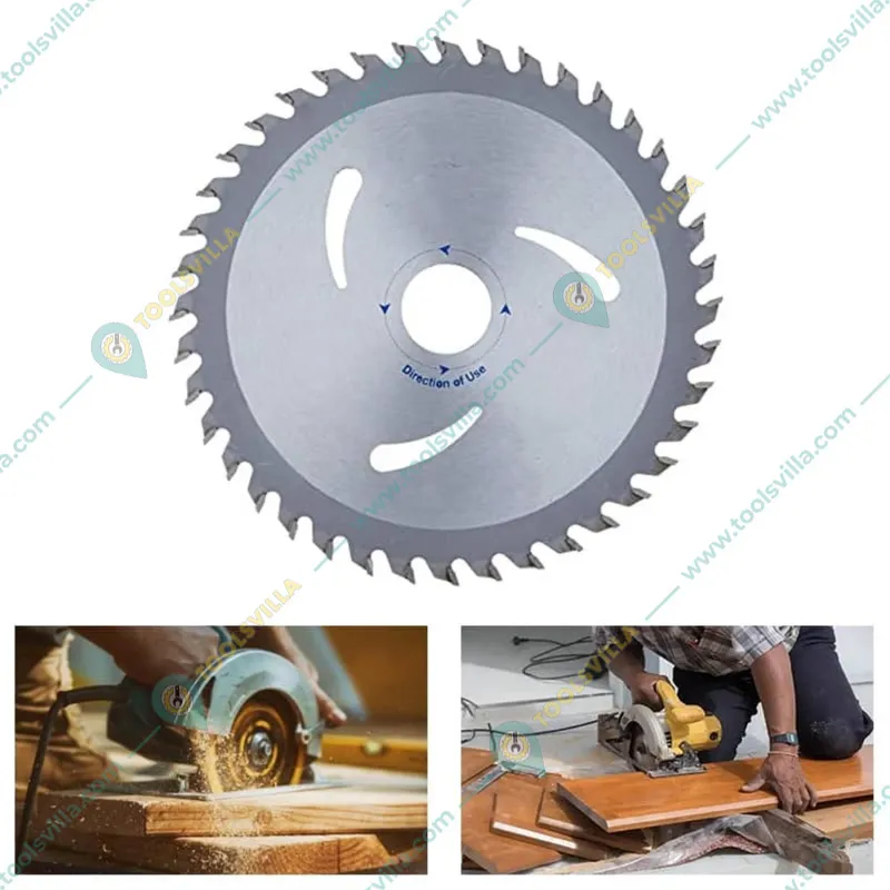 Advanced Quality 6 inch TCT Saw Blade (Silver) for Wood Cutting(Pack-1 Pcs)