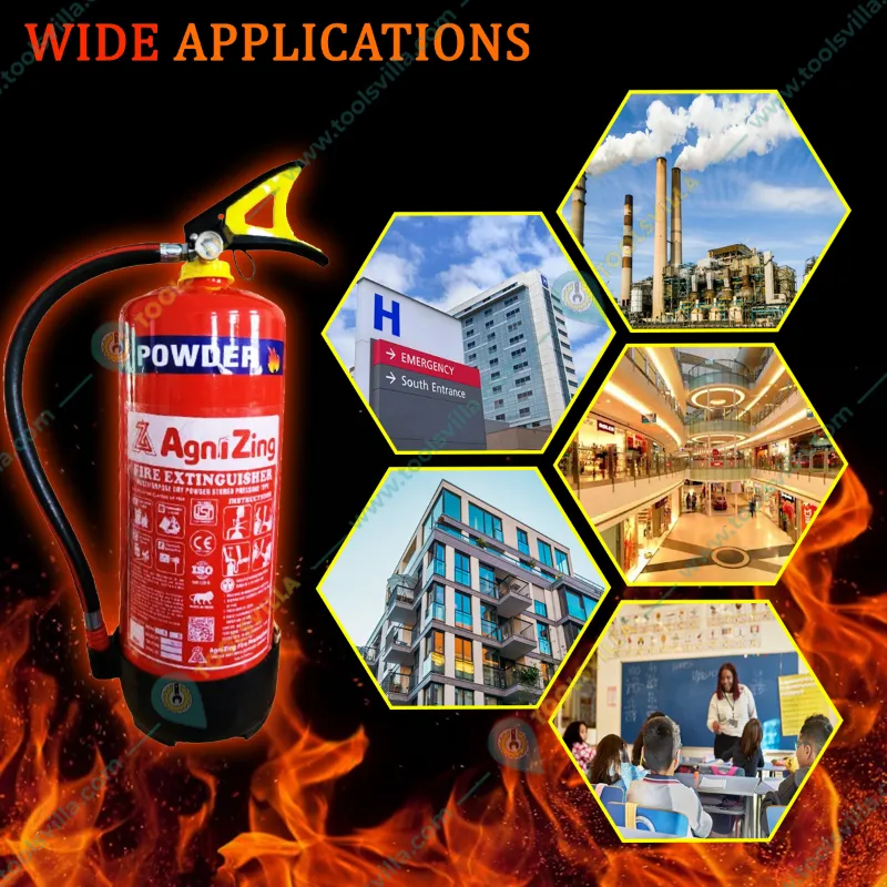 AgniZing ABC Type Fire Extinguisher, 6 Kg  
