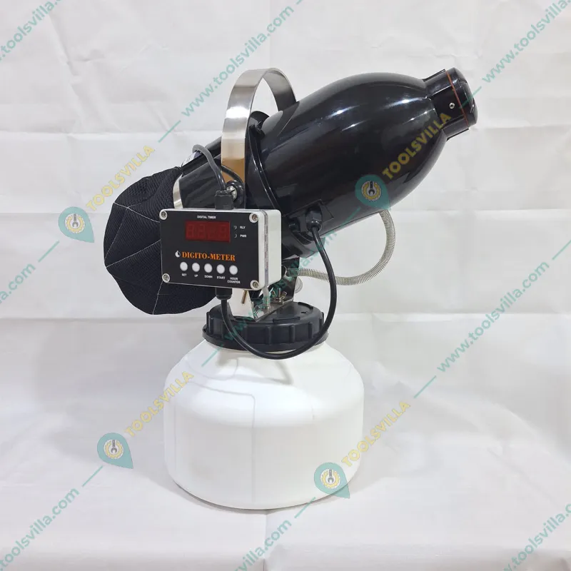 Fogg Pro (PLFD) 6 L Plastic Tank ULV Fogger With Digital Timer For Hospital/Hotel/Mall