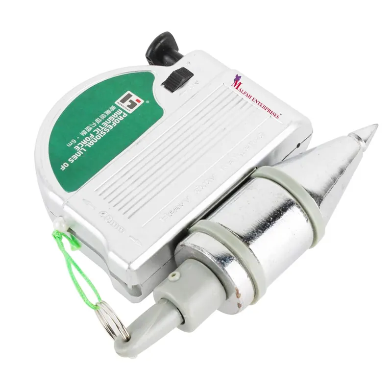Malfah 6 meters Magnetic Plumb Bob for Wall & Structure Vertical Alignment Tool(190206)