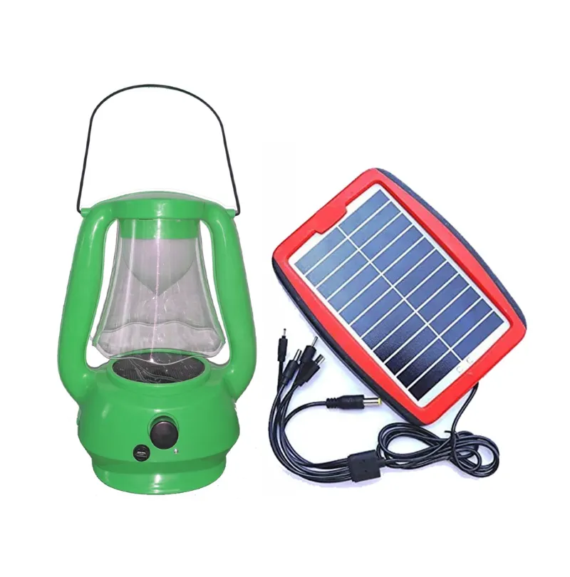 Gramstrong Solar Lantern of 6 Mode Brightness of 5100 Lumens with 6 volt Solar Panel For Home, Camping and Outdoor Usage
