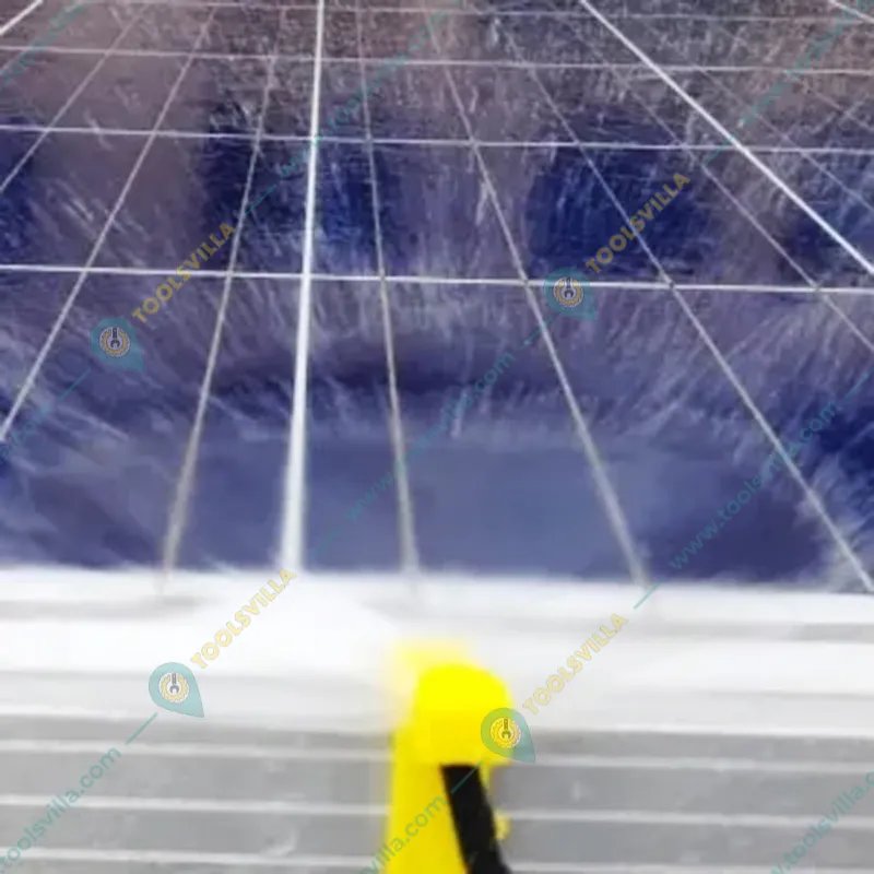 Zoom Solar Cleaning Kit for 6 Panel Solar , With Controller