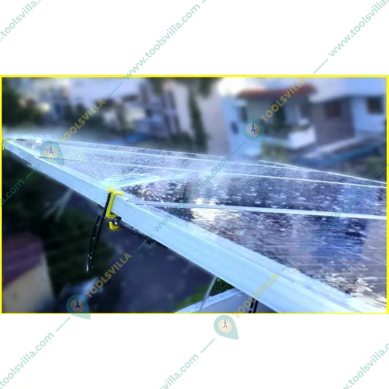 Zoom Solar Cleaning Kit for 6 Panel Solar , With Controller