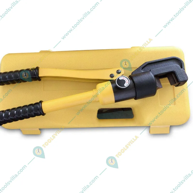 Nutronics 6 Ton 4-12 mm Steel Heavy Duty Bolt Chain Hydraulic Rebar Cutter (SC-12)