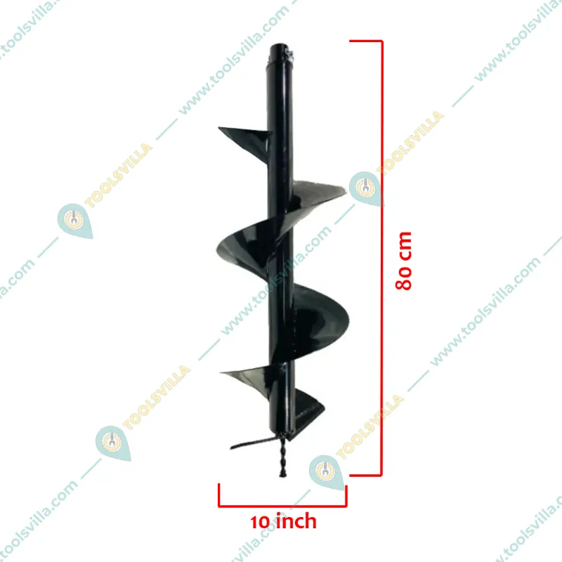 RBD 72-cc Petrol Operated Earth Auger with 10 inch Auger Bit (with 2-Year Warranty)