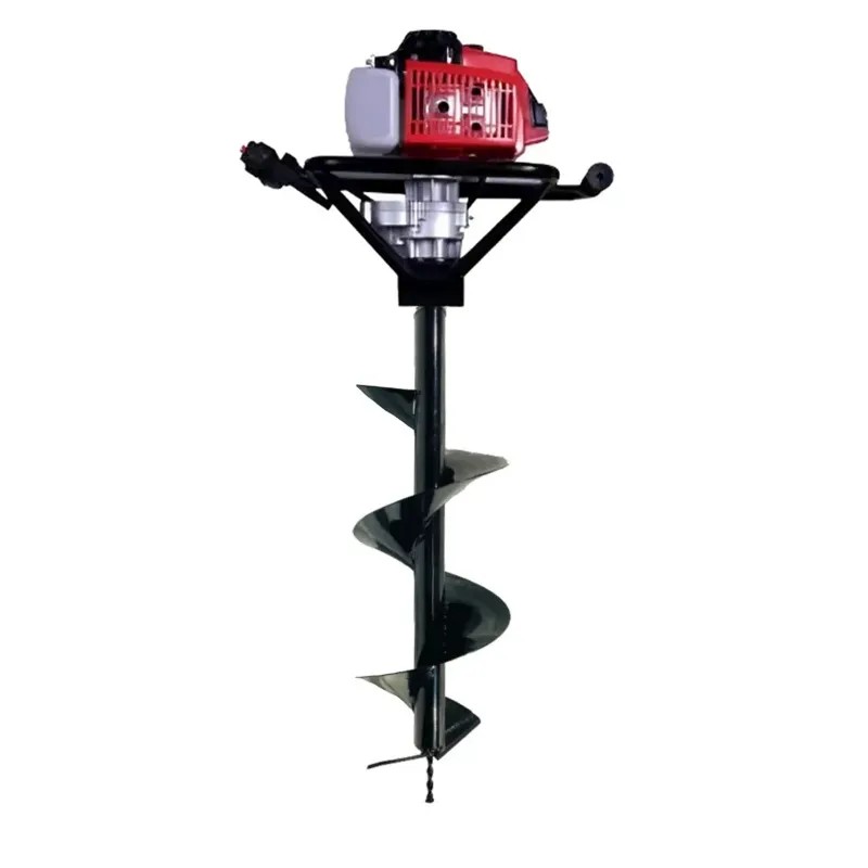 RBD 72-cc Petrol Operated Earth Auger with 10 inch Auger Bit (with 2-Year Warranty)