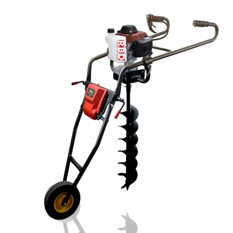 RBD 72-cc Trolley Type Earth Auger with 8 inch Auger Bit (2-Year Warranty)
