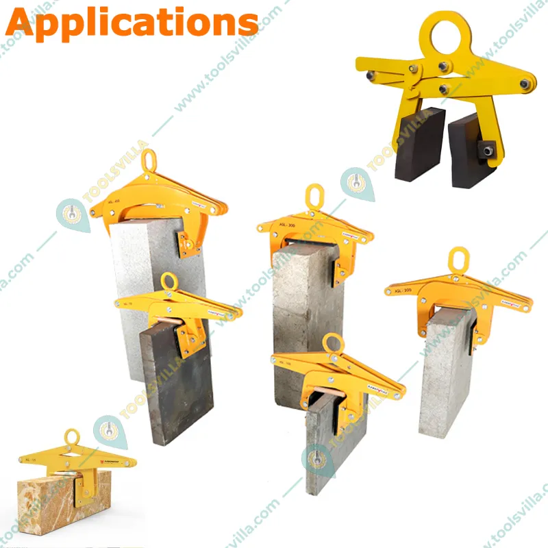 Heavy Duty 250 Kg Load Capacity Scissor Clamp with 0-110 mm Grip Range