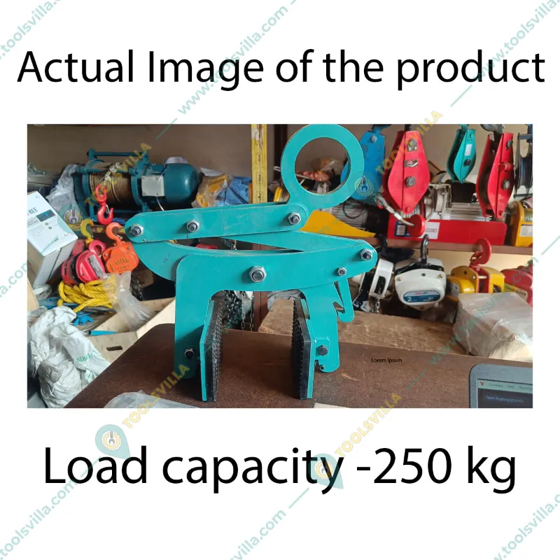 Heavy Duty 250 Kg Load Capacity Scissor Clamp with 0-110 mm Grip Range