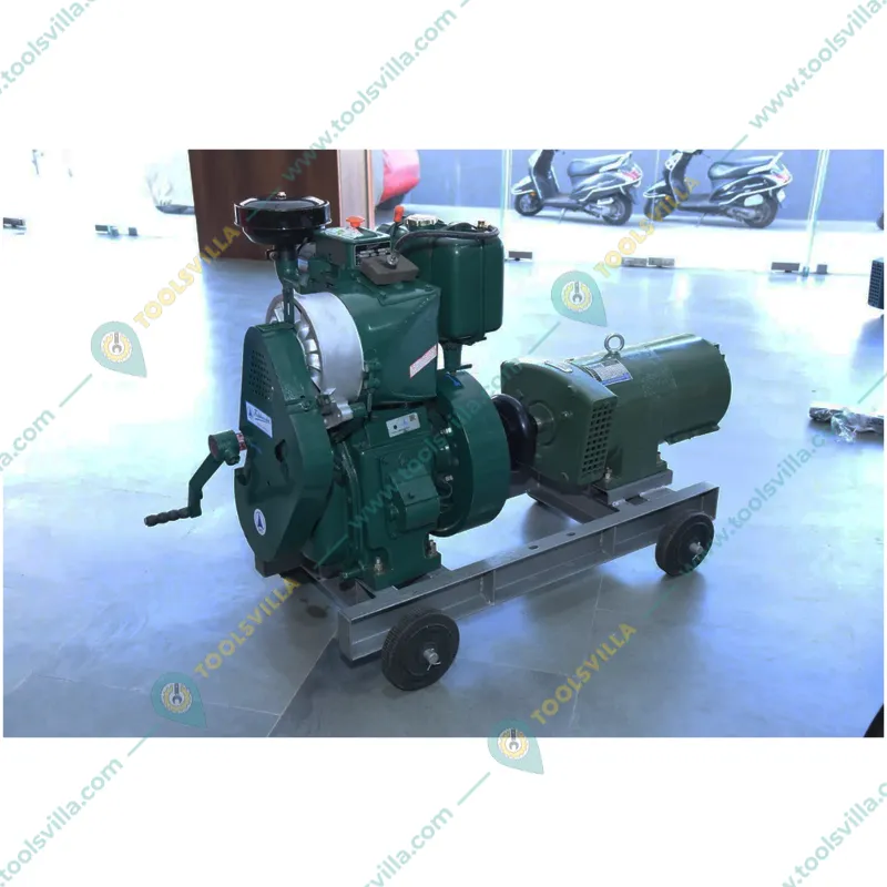 Heavy Duty 7.5 KVA Single Phase Handle Start Diesel Engine Generator (7.5 KVA FM)