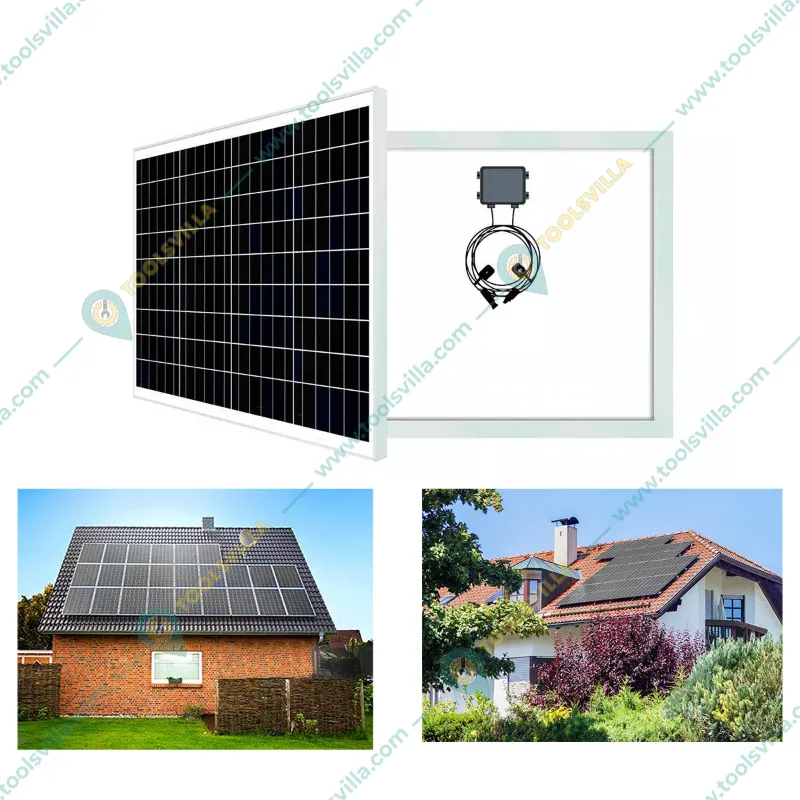 Gramstrong 75W 36 Cell Monocrystalline Class A Solar Panel, Tempered Glass (1 Year Warranty) for Home & Industrial Use
