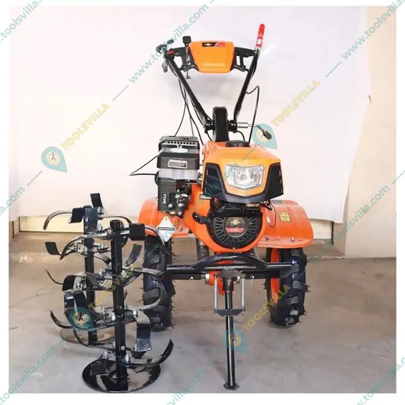 Heavy Duty 7HP Petrol Power Weeder Gear Drive with Headlight, PTO Shaft