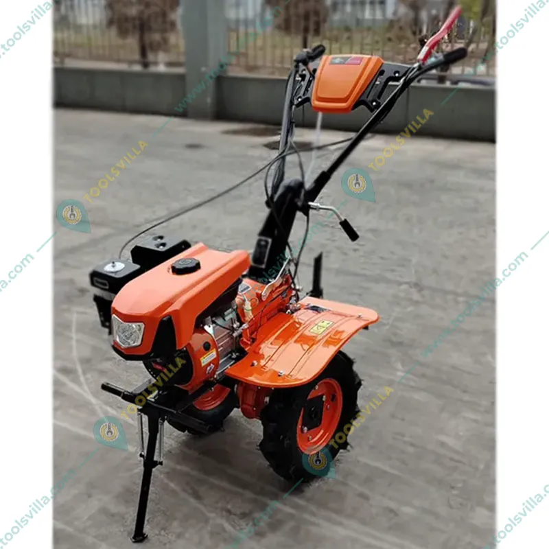 Heavy Duty 7HP Petrol Power Weeder Gear Drive with Headlight, PTO Shaft