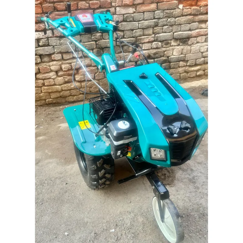 GT Shakti 7 HP Self Start Petrol Power Tiller / Cultivator With Dual Headlight 