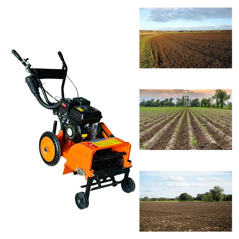 Heavy Duty 7 HP, 4 Stroke Rotary Power Weeder with 8 inch (20.32 cm) Rotary Tiller Blade