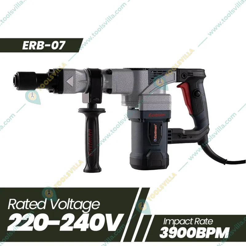 Eastman 7 Kg 1450 W Electric Demolition Hammer(ERB-07)