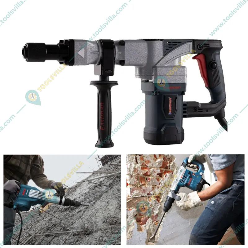 Eastman 7 Kg 1450 W Electric Demolition Hammer(ERB-07)