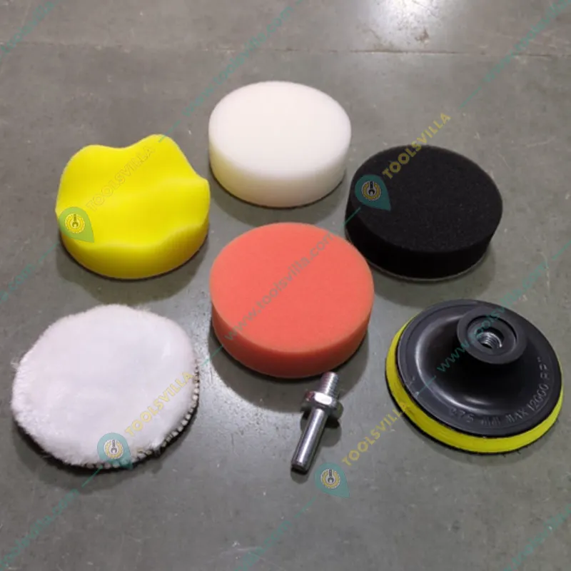 Premium Quality 7 Pcs 3 inch Polishing Pad Combo Set