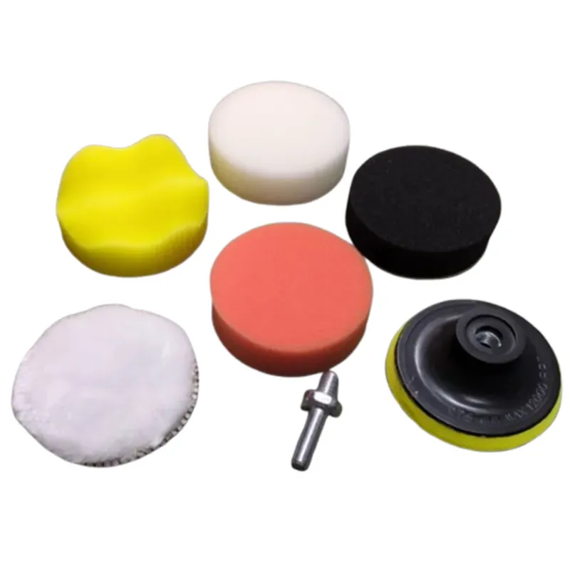 Premium Quality 7 Pcs 3 inch Polishing Pad Combo Set