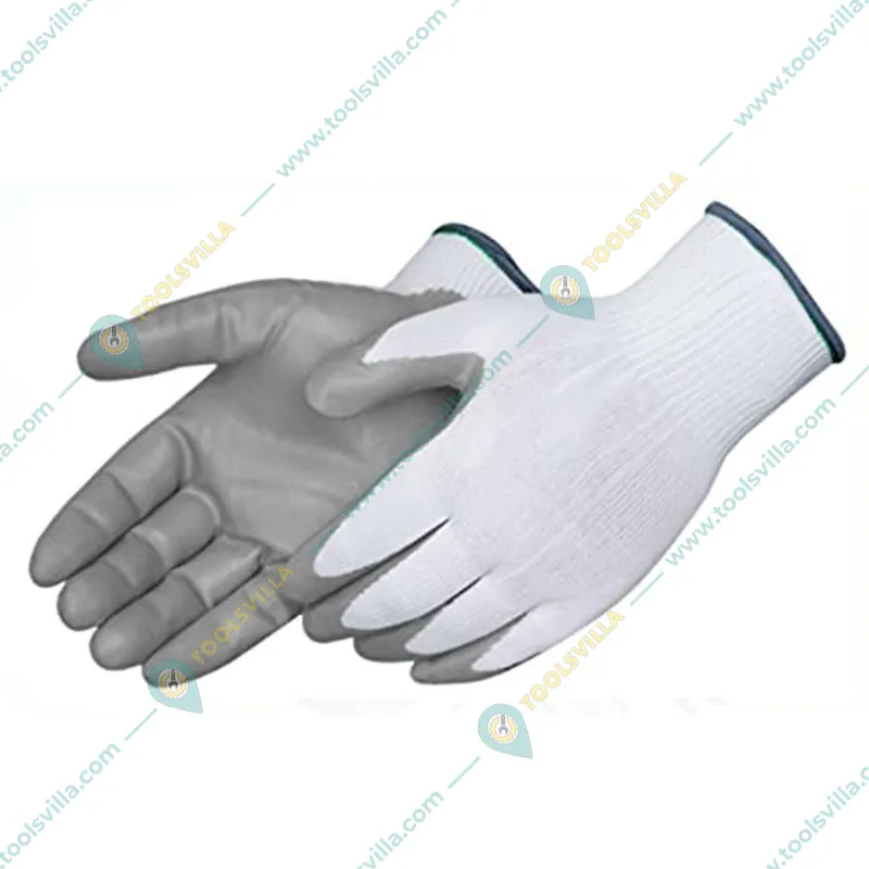 7 Shield Rubber Grade, Cut Resistant, PU Coated Safety Poly-nylon Hand Gloves(Pack-5)