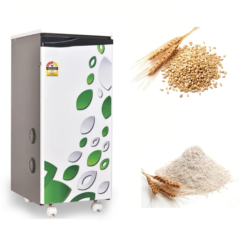 Microactive Magnum Fully Automatic Domestic Flour Mill/Atta Chakki/Ghar Ghanti Machine With Inside LED Light and Free Accessories