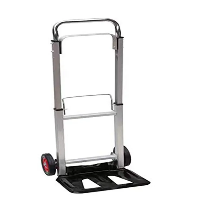 Bigapple 80 Kg Load Capacity Aluminium Portable Platform Hand Trolley