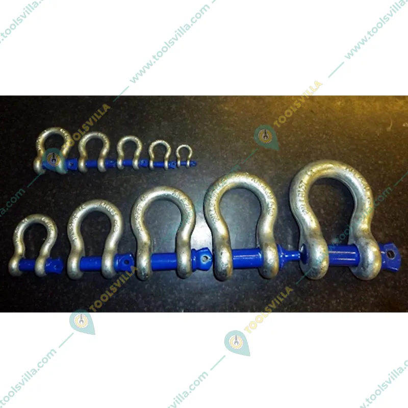 Premium Quality G80 Alloy Steel 8.5 Ton Screw Pin Type Bow Shackle