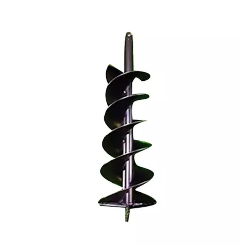 Heavy Duty 8 inch Double Spiral Drill Bit For Earth Auger/ Post Hole Digger