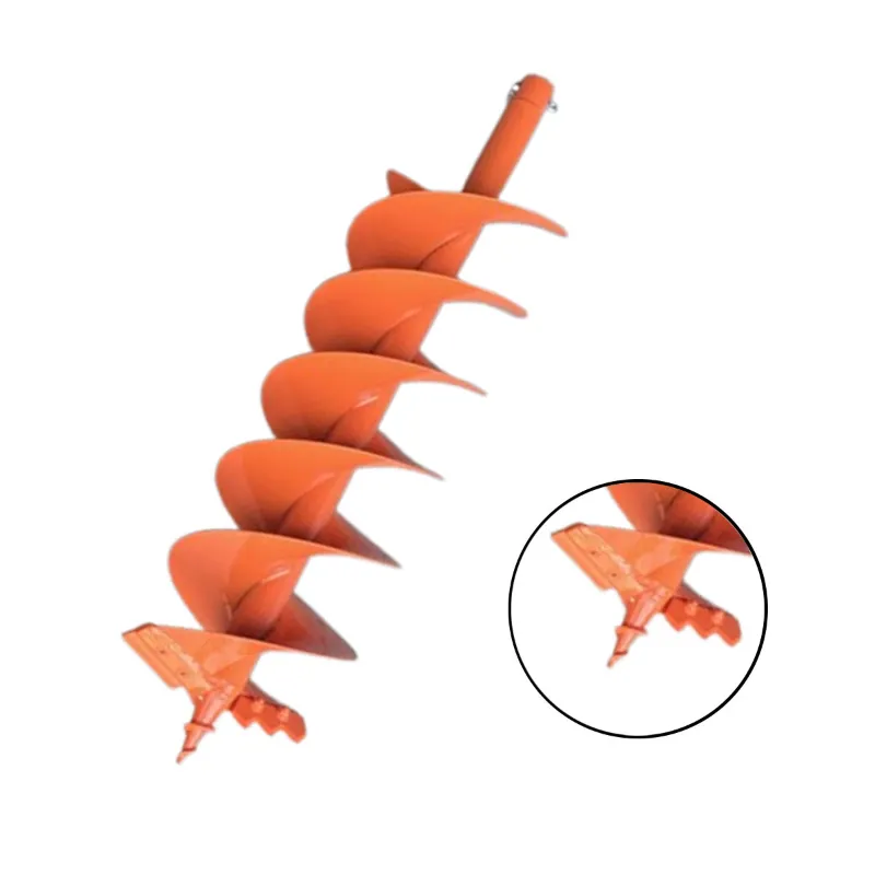 Heavy Duty 8 Inch Double Spiral Screw Type Auger Bit for 2 Stroke & 4 Stroke For Earth Auger/ Post Hole Digger Machine, EA-049