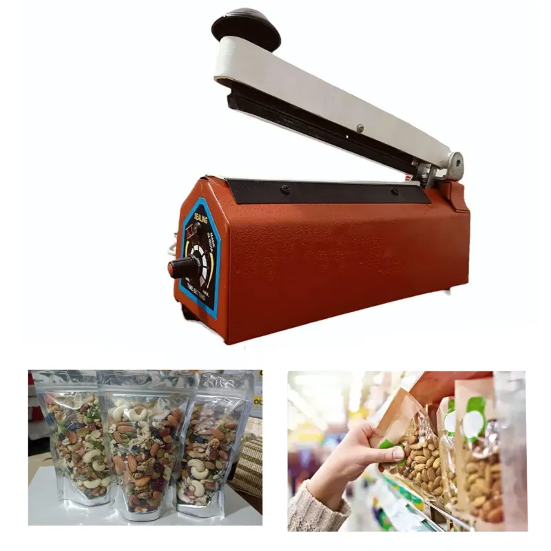 Premium Quality 8 Inches Impulse Type Hand Sealing Machine, 1.5mm Sealing width