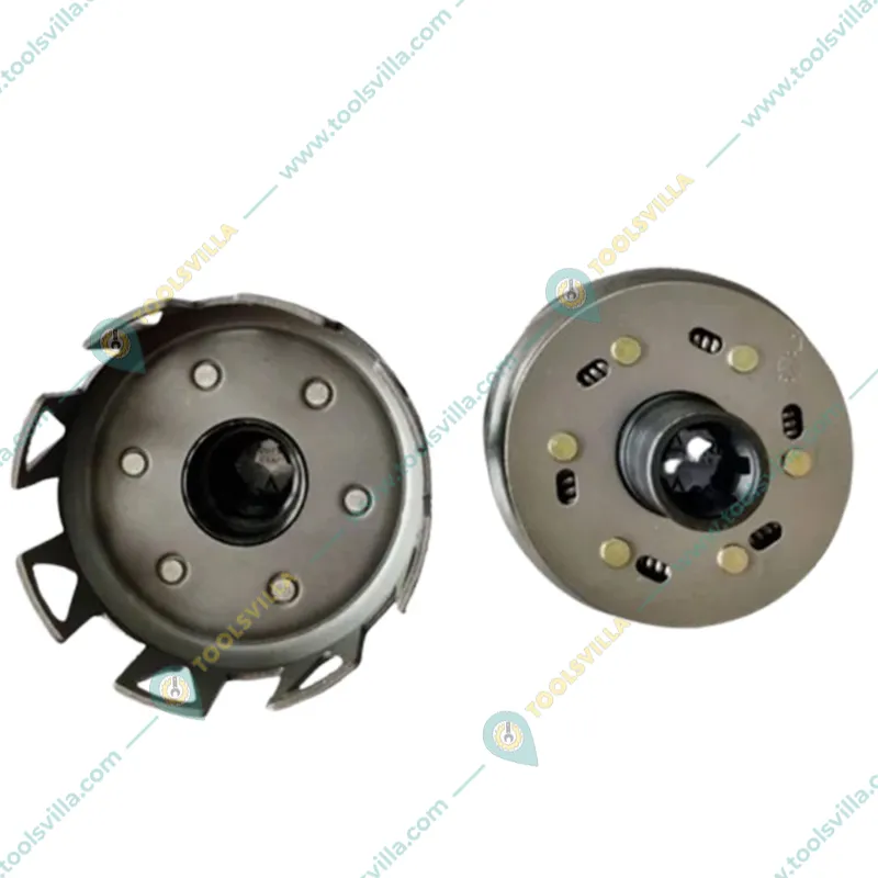 170F Engine 8 Leaf Clutch Cover, For 4 stroke 7 HP (170F) Petrol Power Tiller / Cultivator, 170F-024