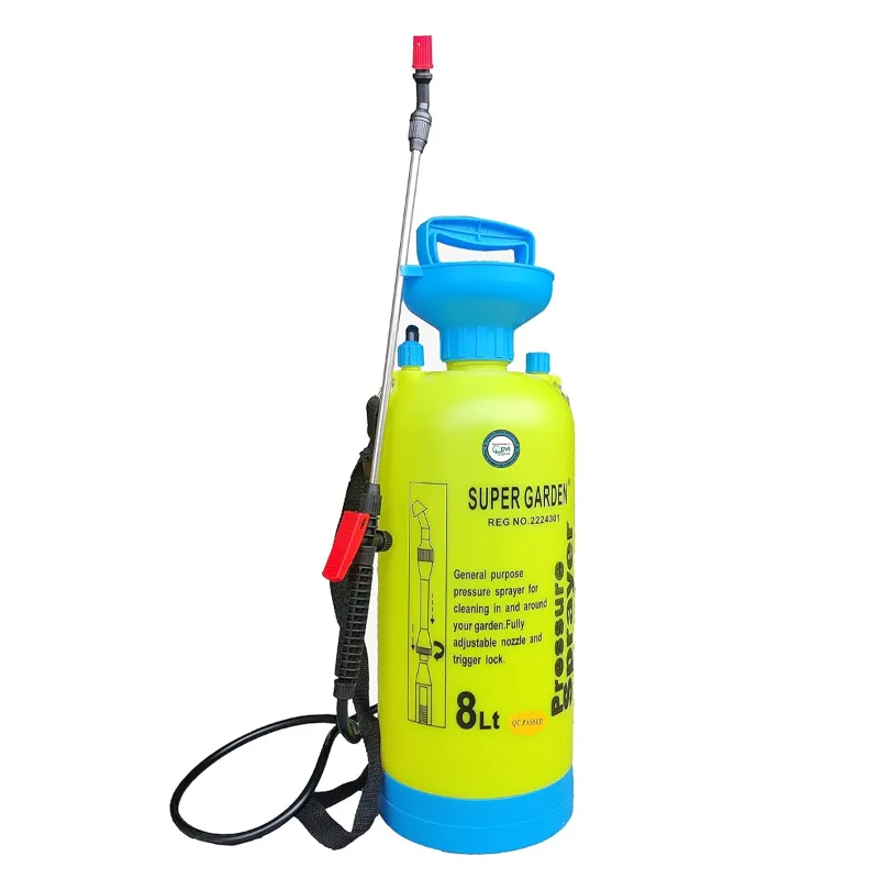 DVI 8 L Garden Pressure Sprayer for Agriculture, Pesticides, Insecticides, home and Commercial use
