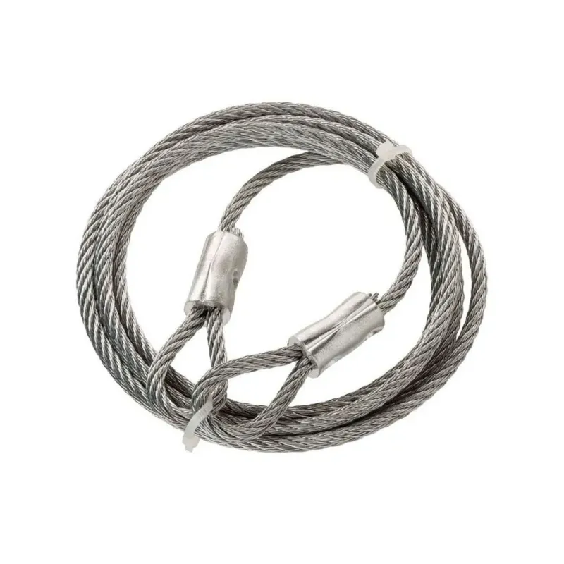 National 8 mm 5 Meter Long Wire Rope Sling For Lifting