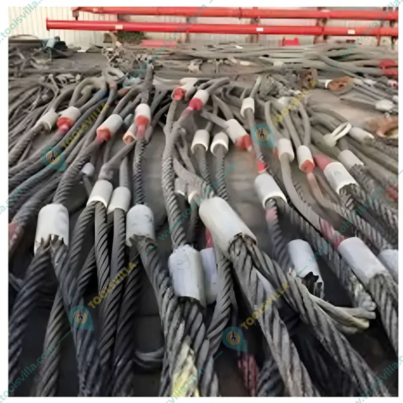 National 8 mm 5 Meter Long Wire Rope Sling For Lifting