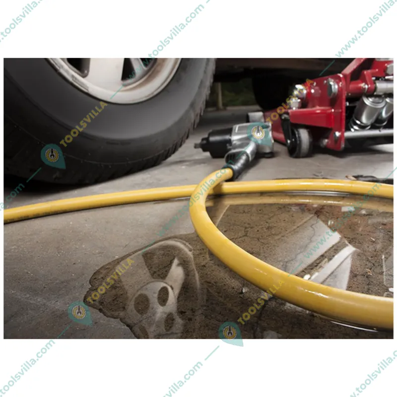 Zephyr Oil Shield Air Hose with 8 mm 15 Meter Long ,1 Year Warranty (OS0815)