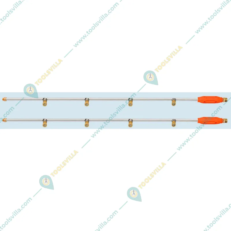Heavy  Duty  HTP 1/2 Inch 8 Nozzle 11 feet Boom Lance for Agriculture and Garden Sprayer